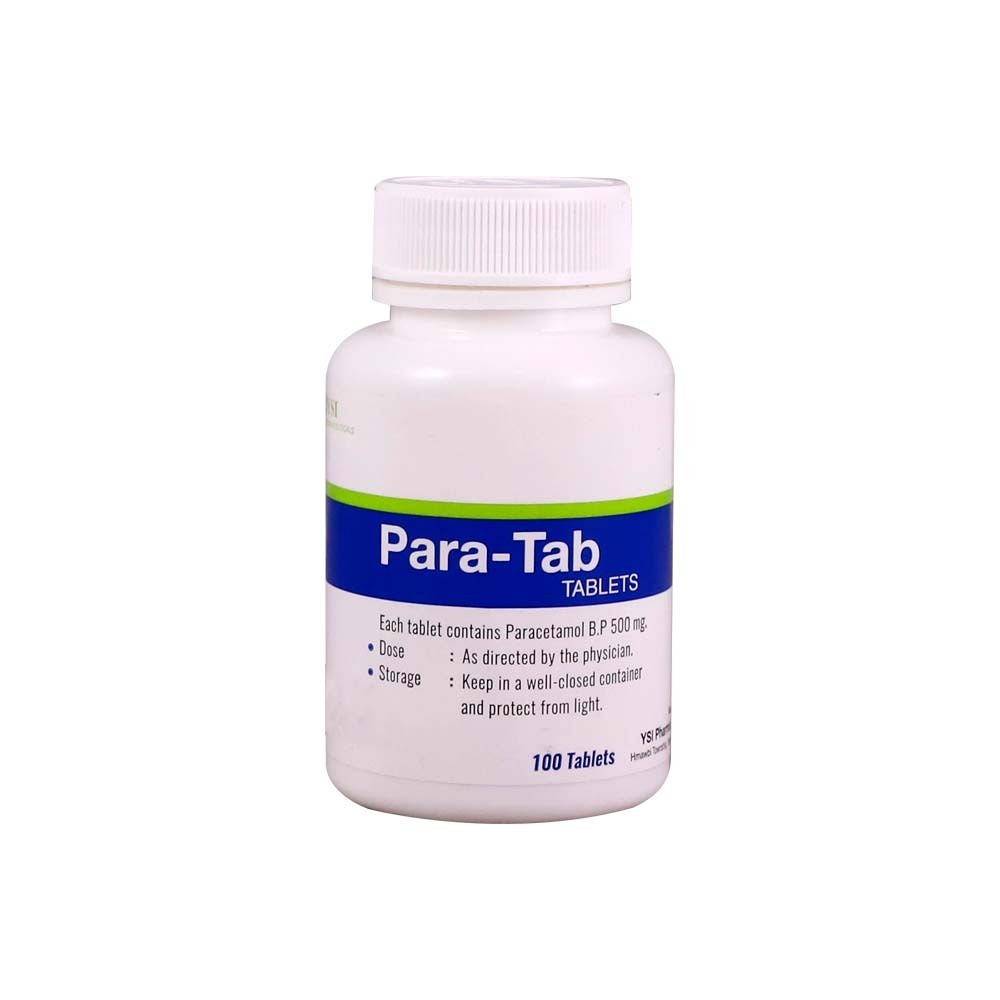 YSI Para-Tab Paracetamol 500MG 100PCS