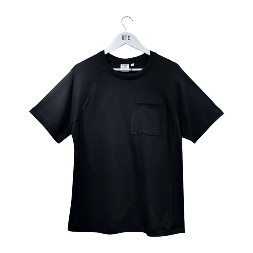BMC Men T Shirt Short Sleeve 7550075 Black Large