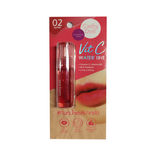 Cathy Doll Vit C Water Lip Tint 2.7G (04 Tangerine)