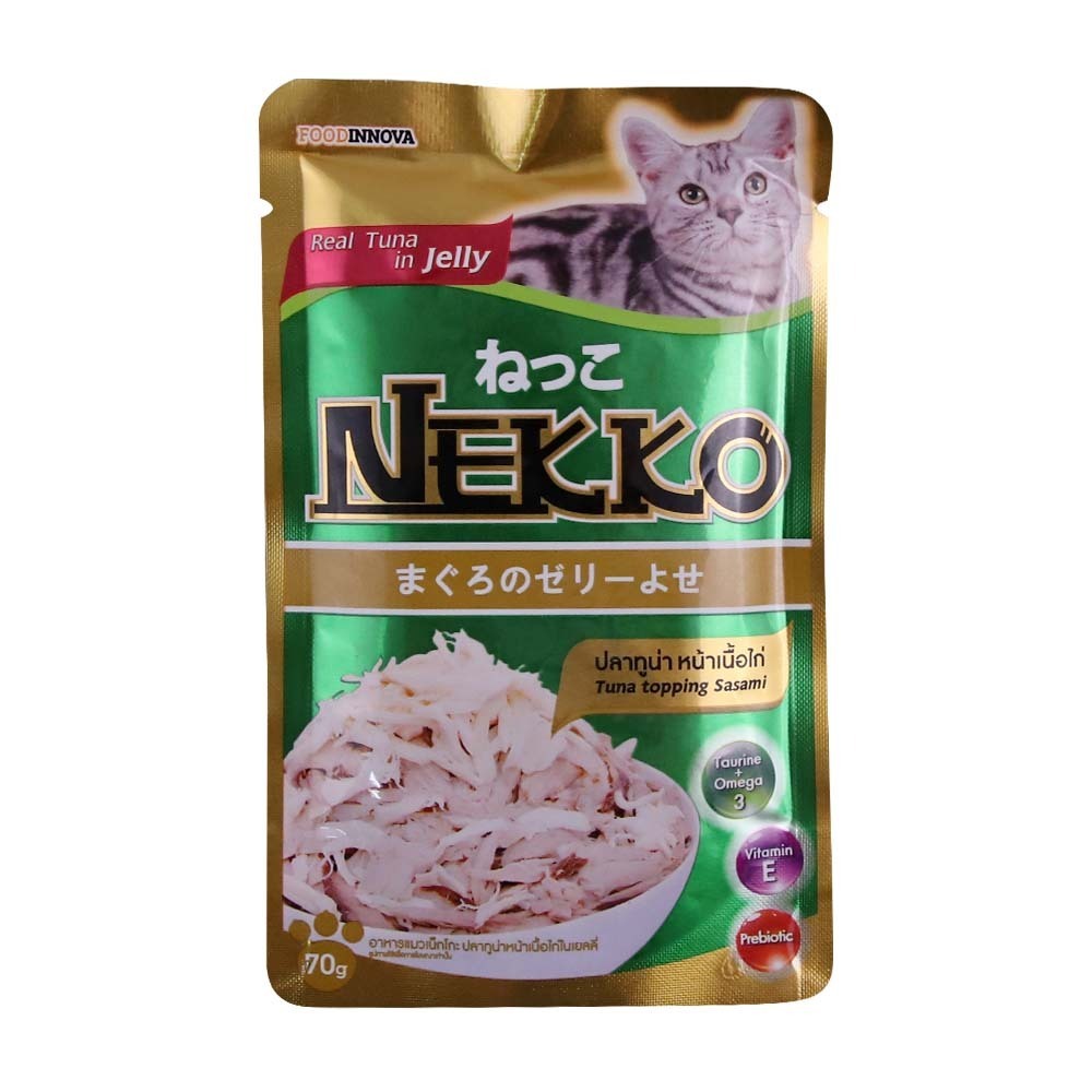 Nekko Wet Food Tuna With Sasami In Jelly 70G