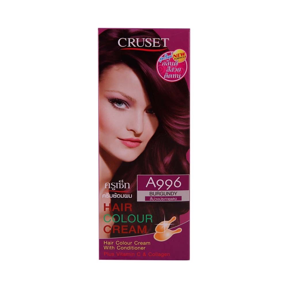 Cruset Hair Colour Cream With Conditioner 60ML A996
