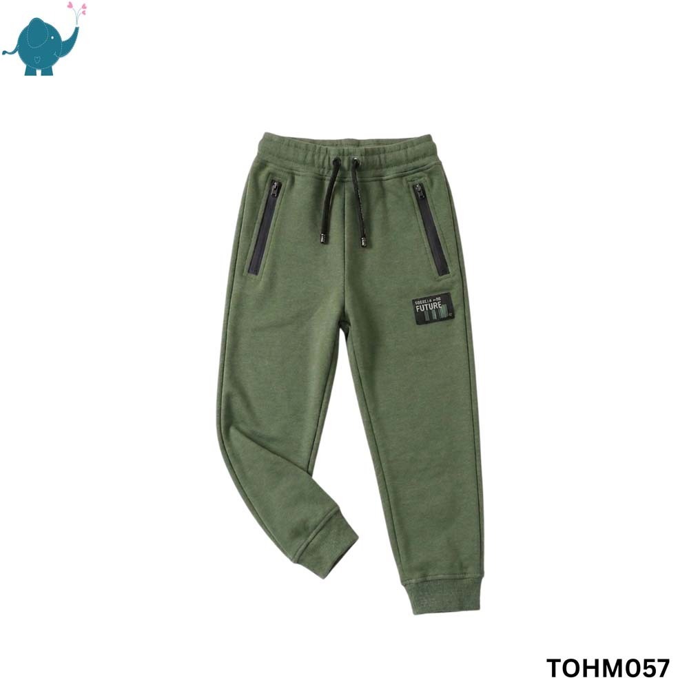 Max & Mia Kid Boy Sweat Pant TOHM057 Green (M)