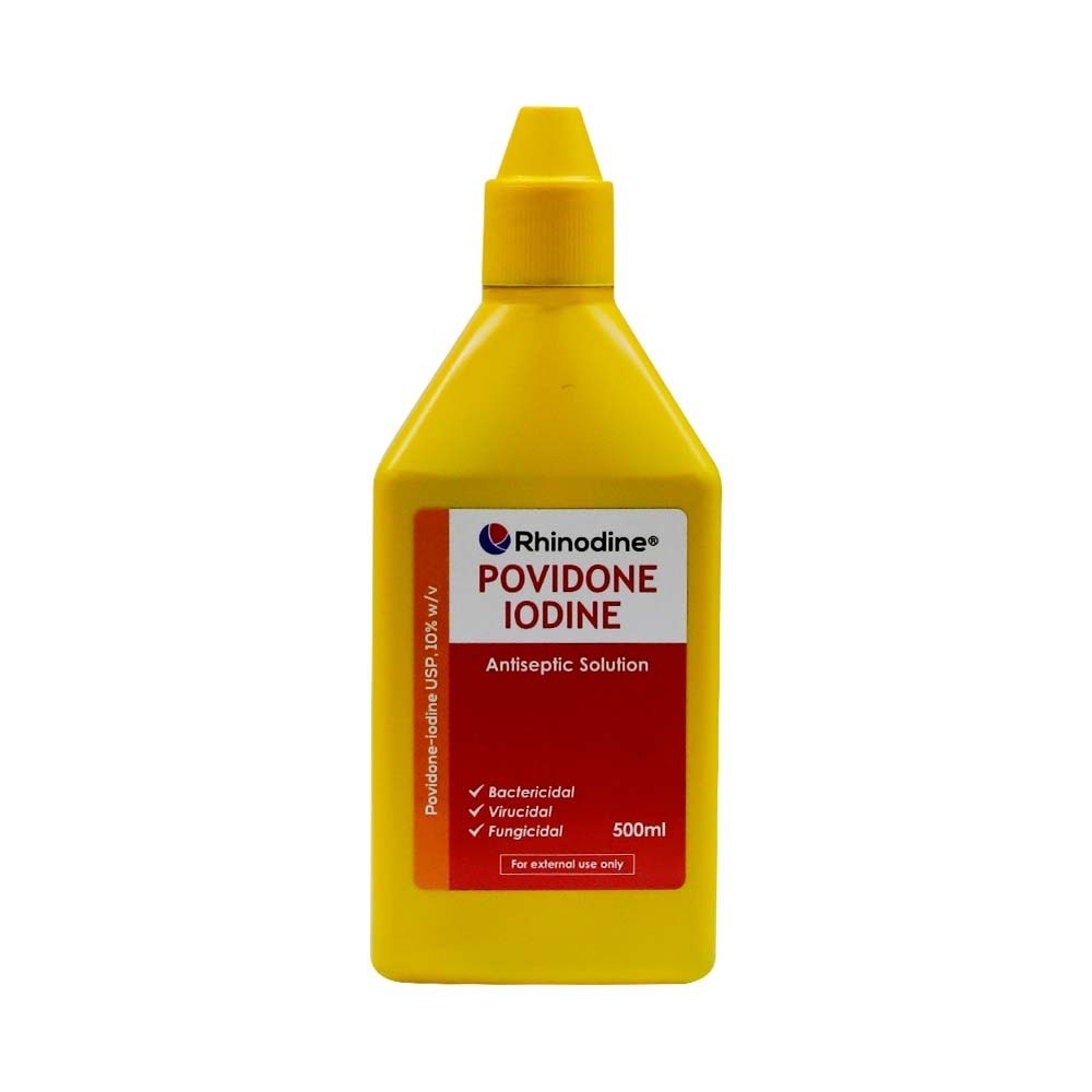 Rhinodine Povidone Iodine Solution 500ML