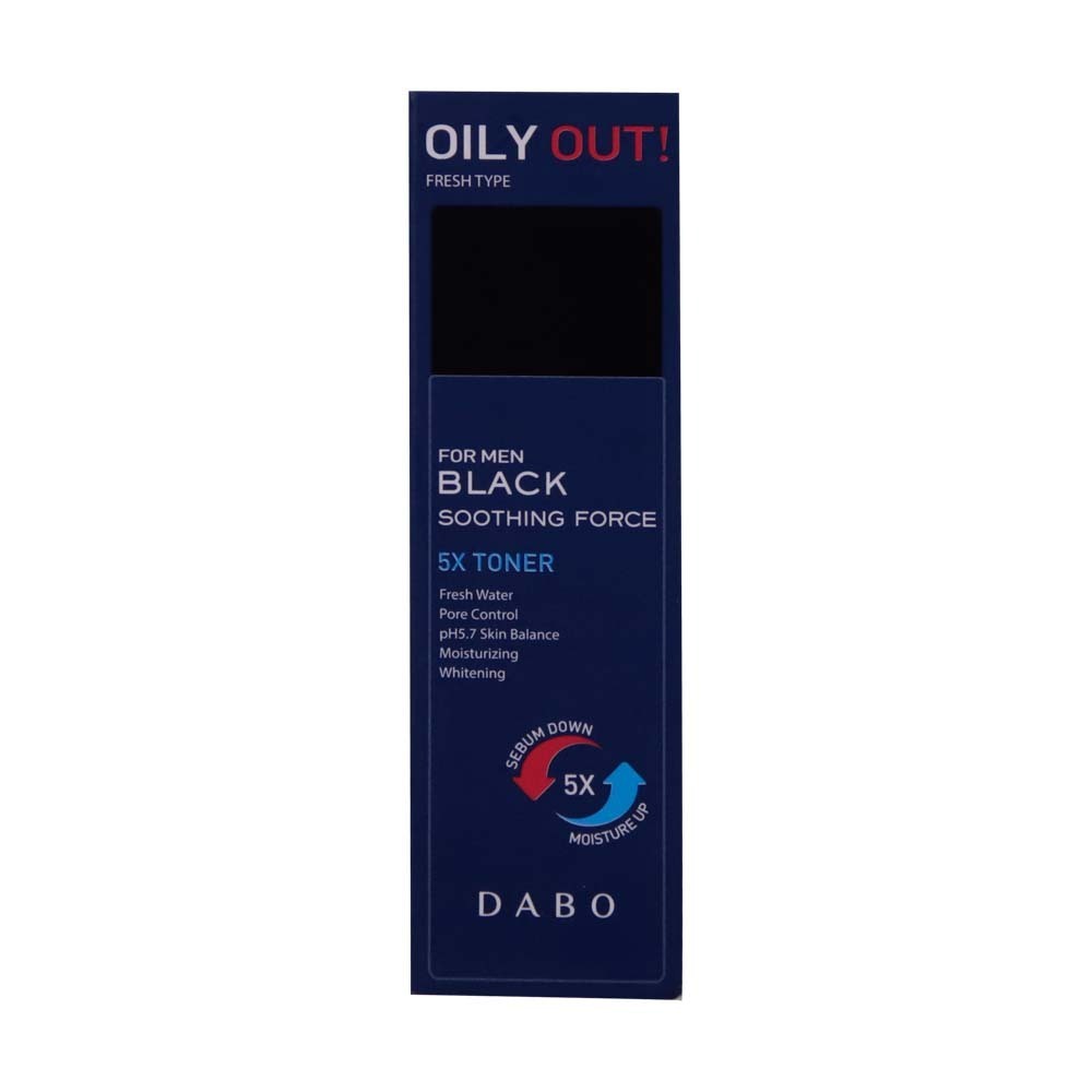 Dabo For Men Black Soothing Force 5X Toner 60ML