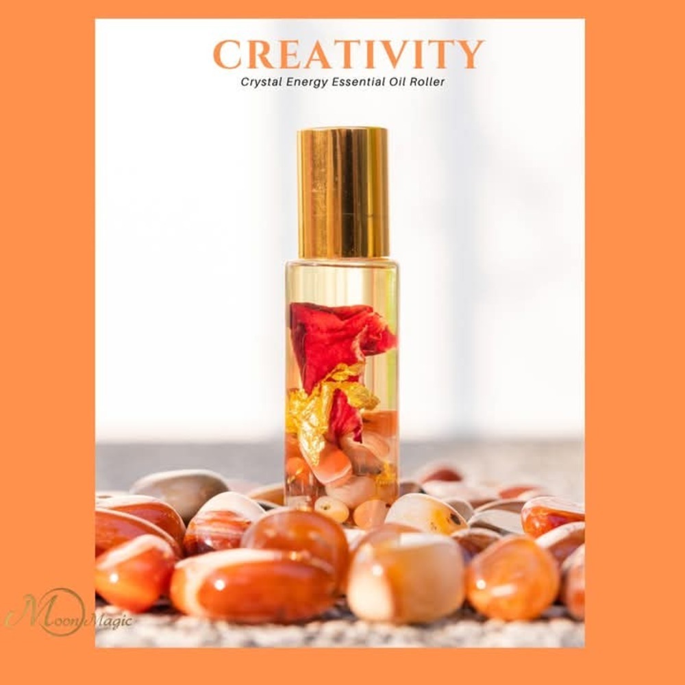 Moon Magic Creativity Crystal Energy Oil Roller