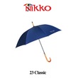 Nikko Umbrella ၂၃လက်မ Classic ခဲပြာ