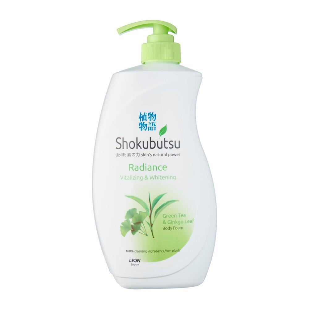 Shokubutsu Radiance Vitalizing & Whitening Body Shower Foam 900ML