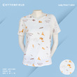 Cottonfield Women Short Sleeve Printed T-shirt C99 (Small) 222111001