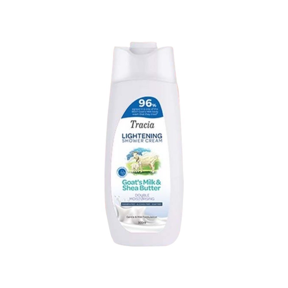 Tracia Goat's Milk & Shea Butter Lightening Shower Cream 300ML