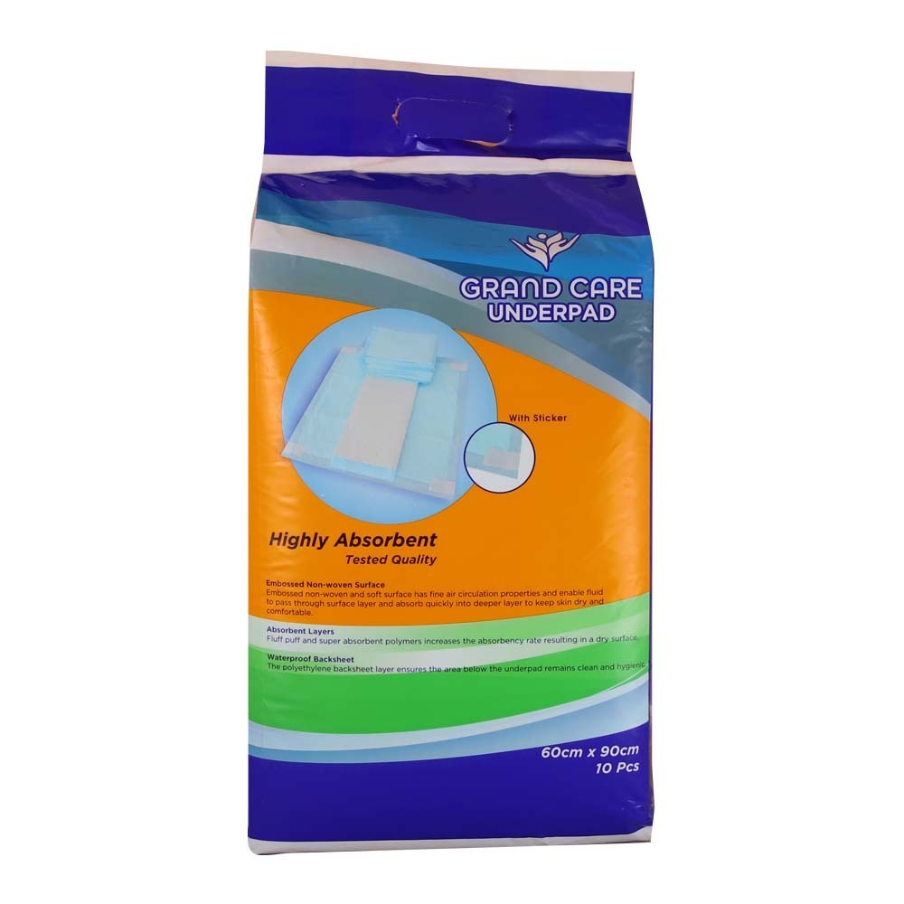 Grand Care Underpad Tape 10PCS