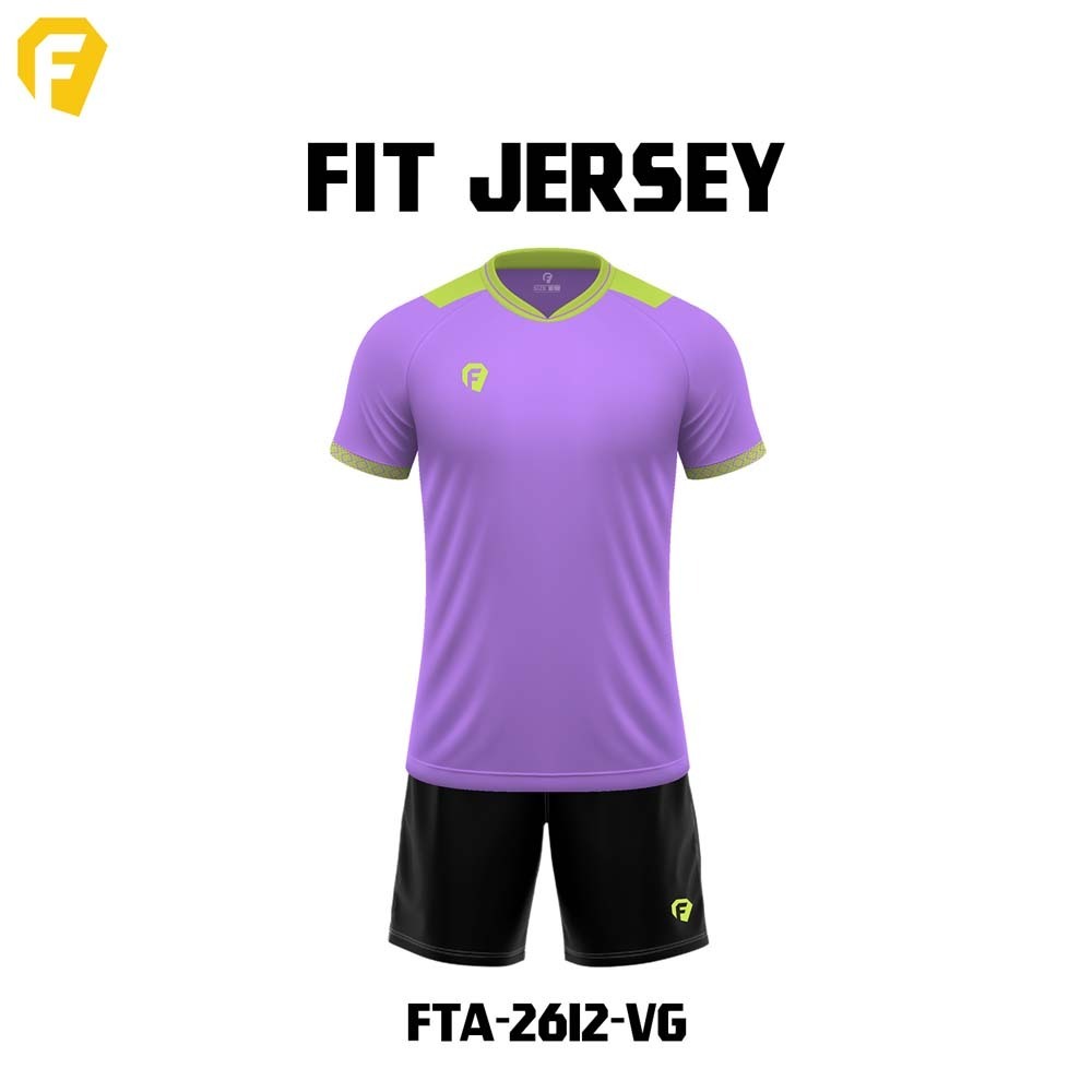 Olympic Fit Jersey FTA-2612-Violet Large