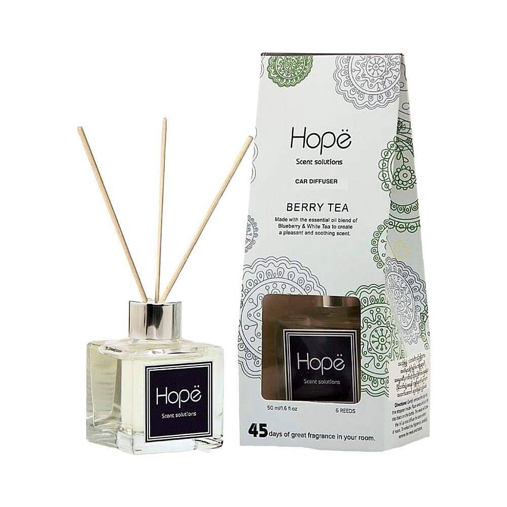 Hope Scent Car Diffuser Berry Tea 50ML