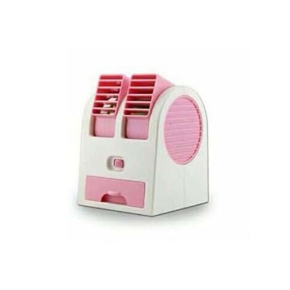 USB Charger Mini Portable Cooling Fan Pink