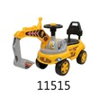Baby Cele Excavator Construction Ride-On Truck Car 11515 Yellow