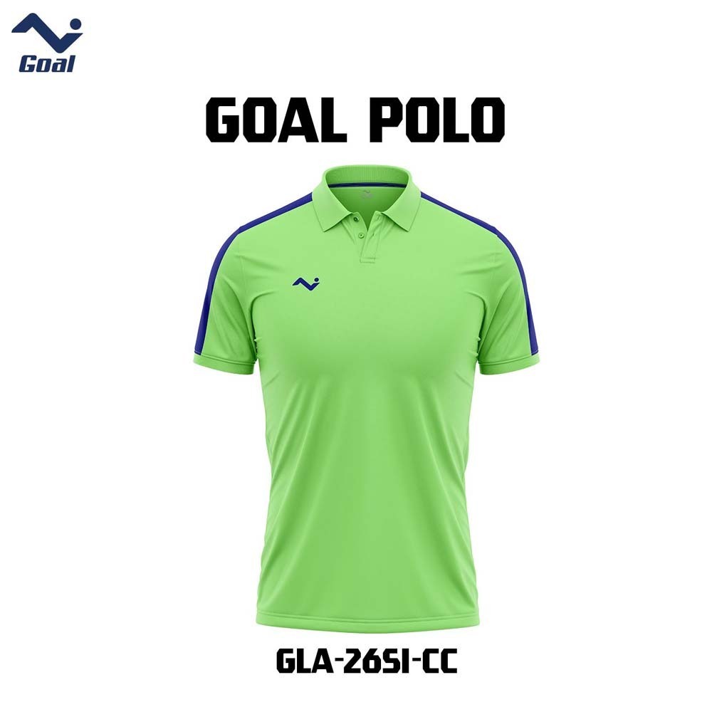 Olympic Goal Polo GLA-2651-Cyan Green XL