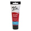 Mont Marte Studio Acrylic Colour Paint 75ML Crimson