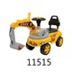 Baby Cele Excavator Construction Ride-On Truck Car 11515 Yellow