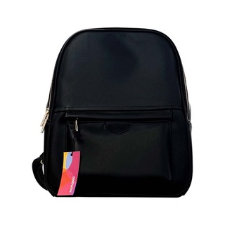 Konoko Leather Backpack Large (Brown Pattern)
