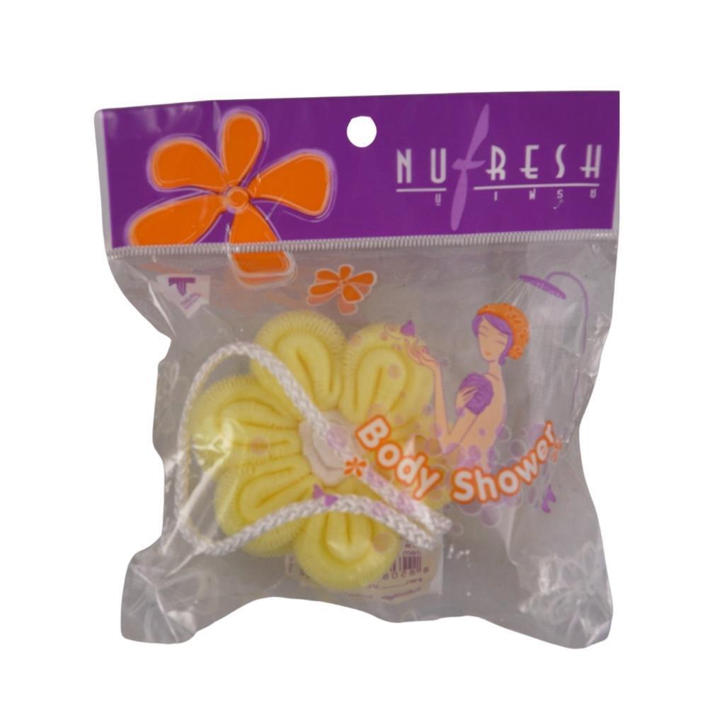 Nufresh Sunflower Shape Shower Sponge (No.430-36)