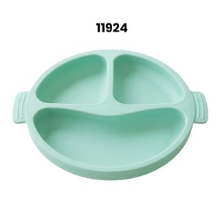 Baby Cele Silicone Baby Feeding Plate 11924 Green