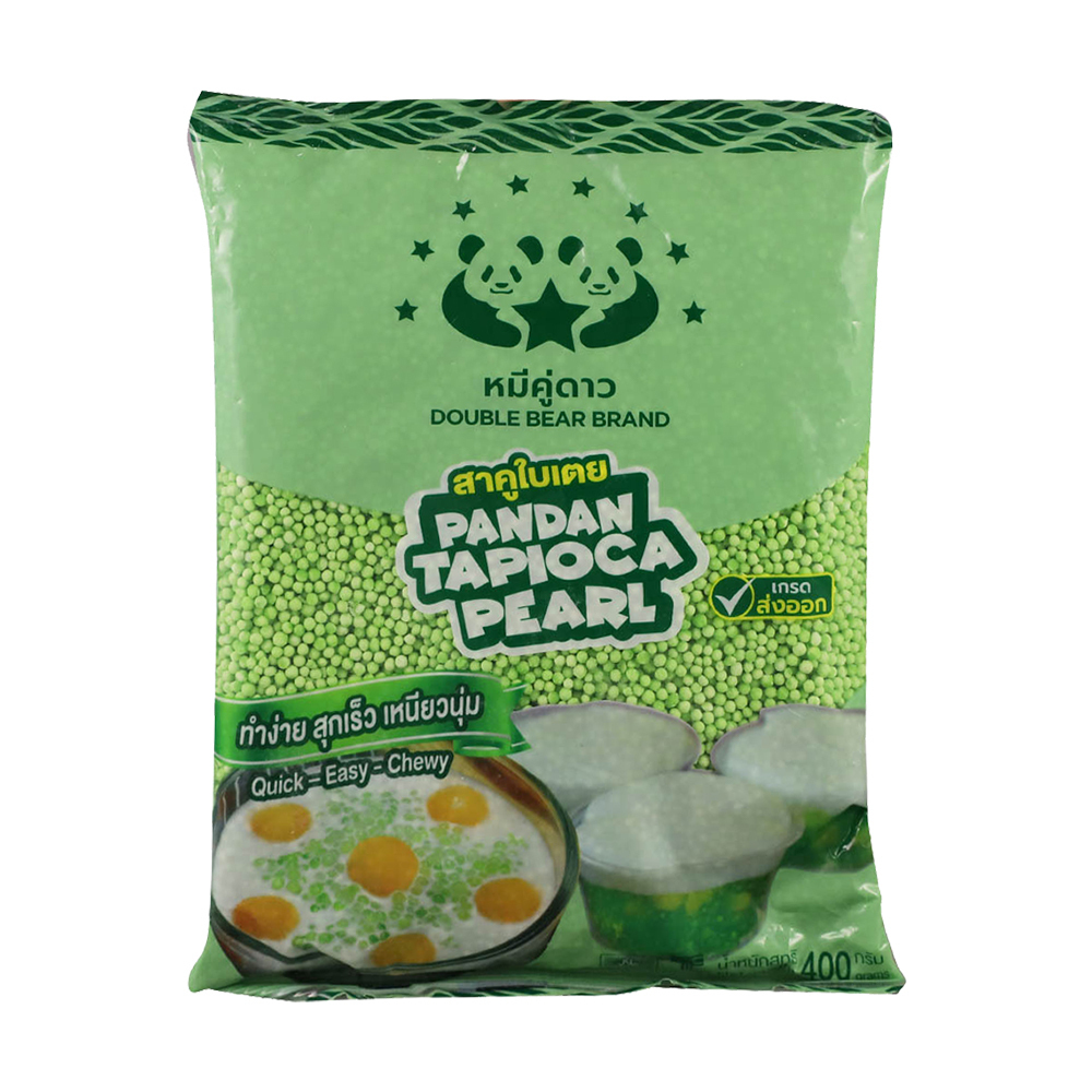 Double Bear Tapioca Pearl 400G (Green)