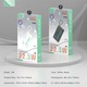 Konfulon J-28 (10000mAh Fast Charging 22.5W Built-in Cable Power Bank) + Lightning Cable White