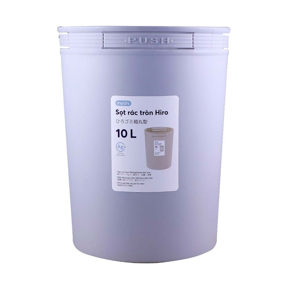 Inochi Hiro Waste Basket 10L Hin.Srtr.0010
