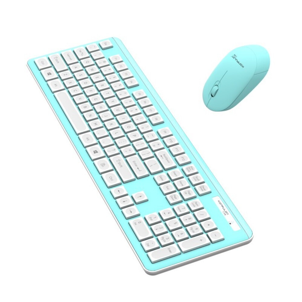 Konfulon WM-07 (Wireless Gaming Mouse & Keyboard) Blue
