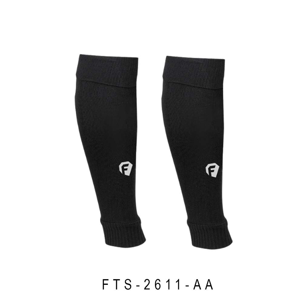 Olympic Fit Legs Sleeve Socks FTS-2611-AA BLACK (Free Size)