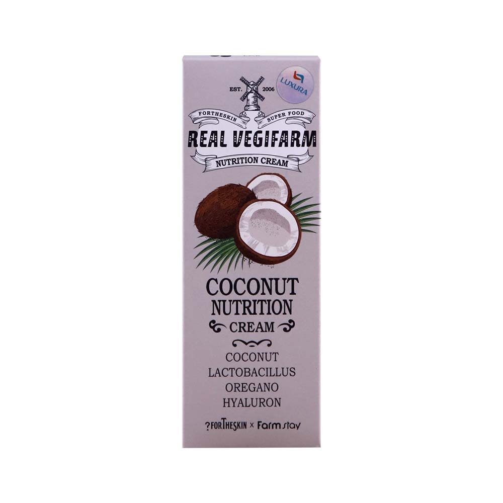 Fortheskin Real Vegifarm Coconut Face Cream 100ML