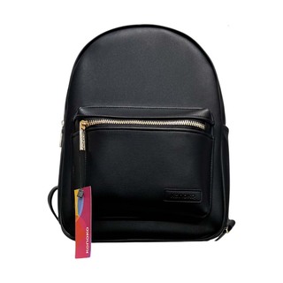 Konoko Leather Mini Backpack Medium (Black)