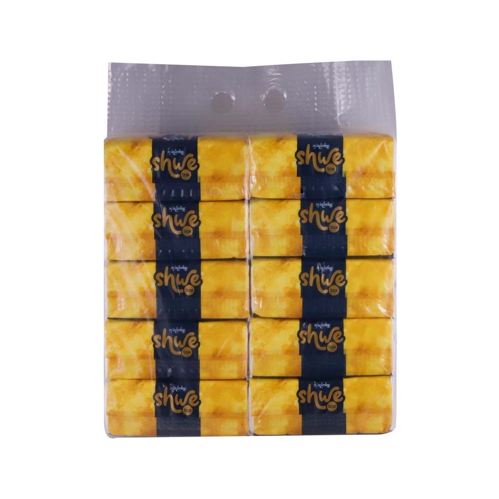 Shwe Facial Tissue 3Ply 270 Sheets x 10PCS
