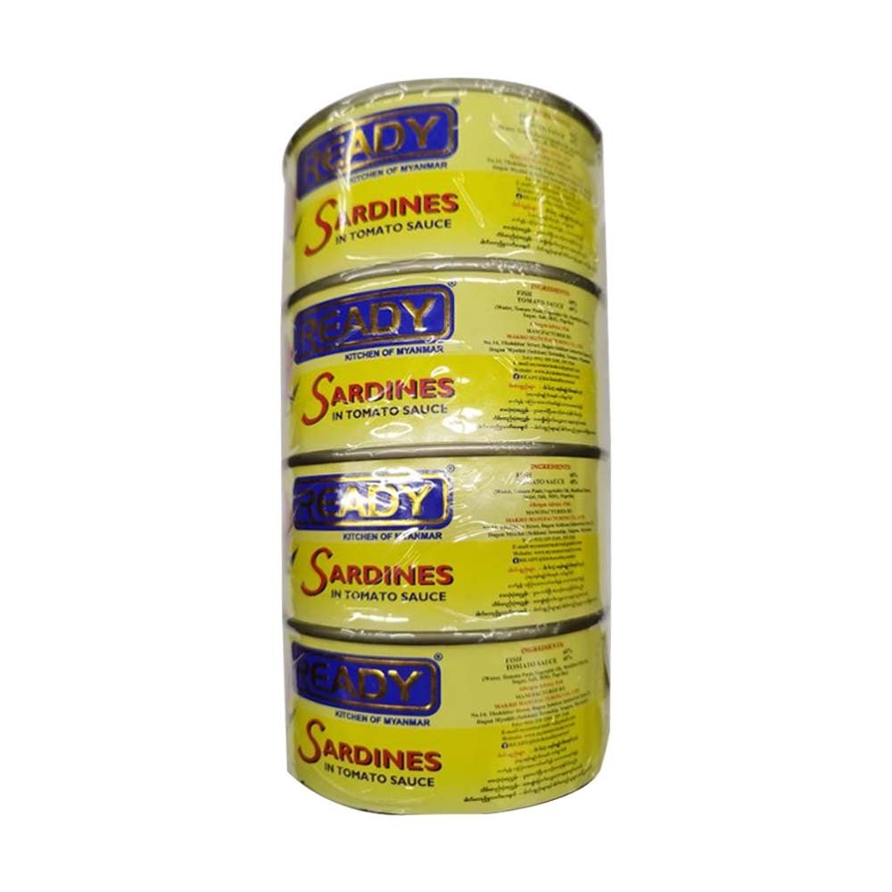 Ready Sardine In Tomato Sauce 190G x 4