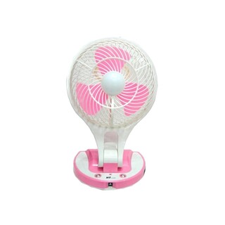 2 in 1 Portable LED & Fan Blue