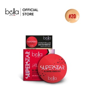 Bella Superstar Oil Control Powder Pact 4.5G (GB-10 Champagne)