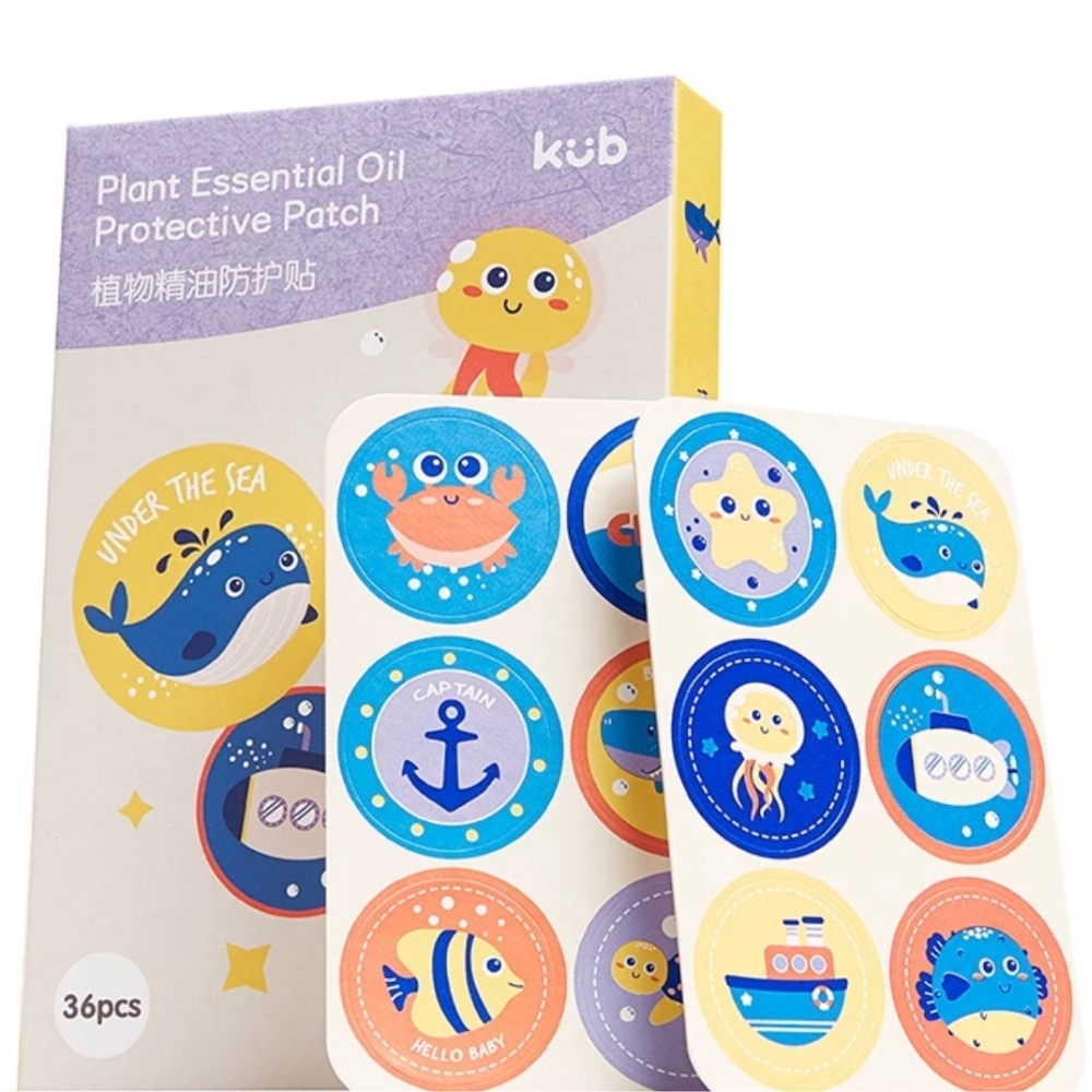 Kub Deet Free Mosquito Protective Patch (36pcs/box) - Zodiac Animals