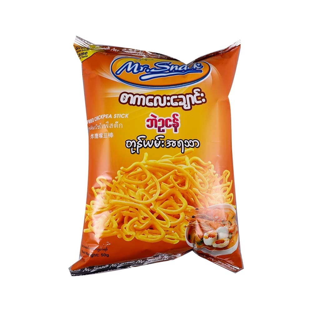Mr Snack Fried Chick Pea Snack Salted Egg TomYum 50G