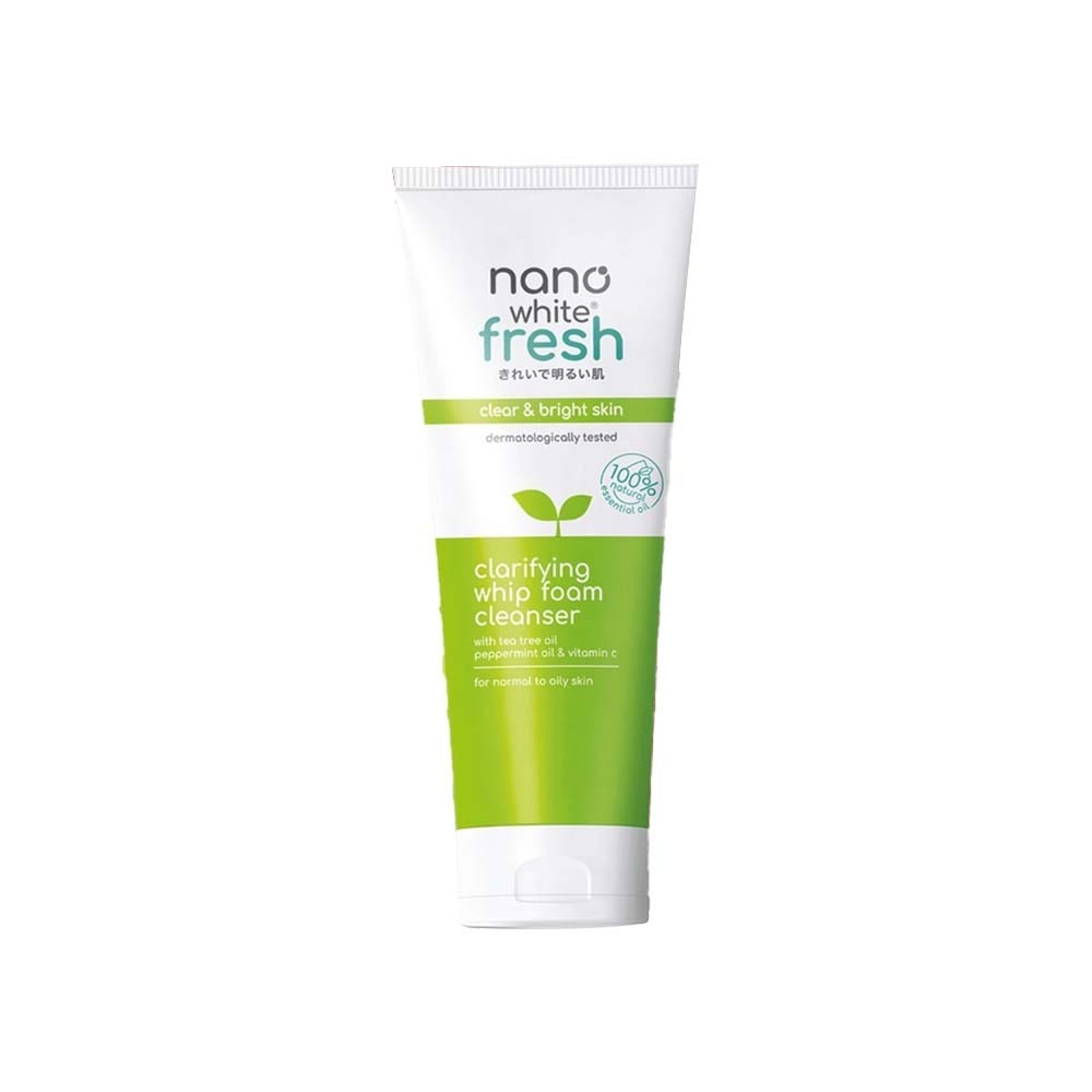 Nano White Fresh Clarifying Whip Facial Foam Cleanser 50G