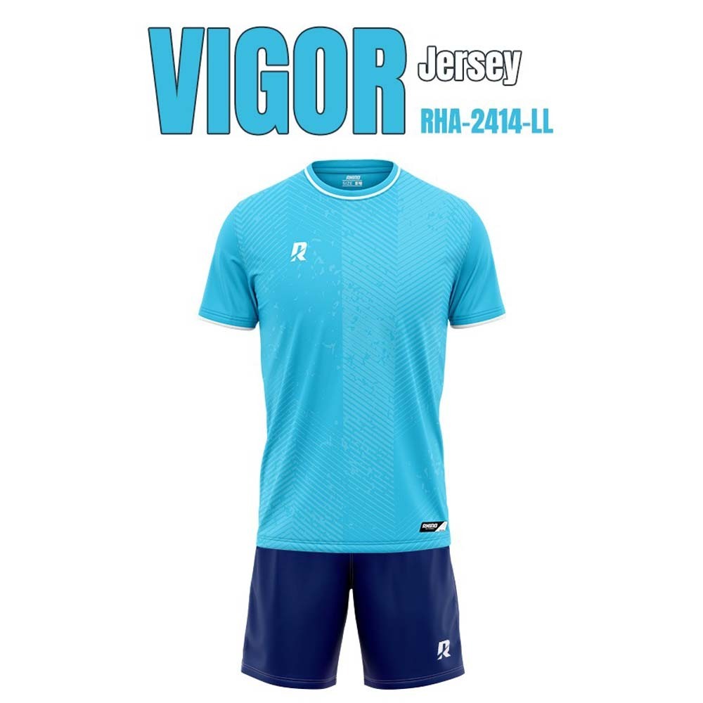 Rhino Vigor Jersey Light Blue RHA-2414-LL-2XL