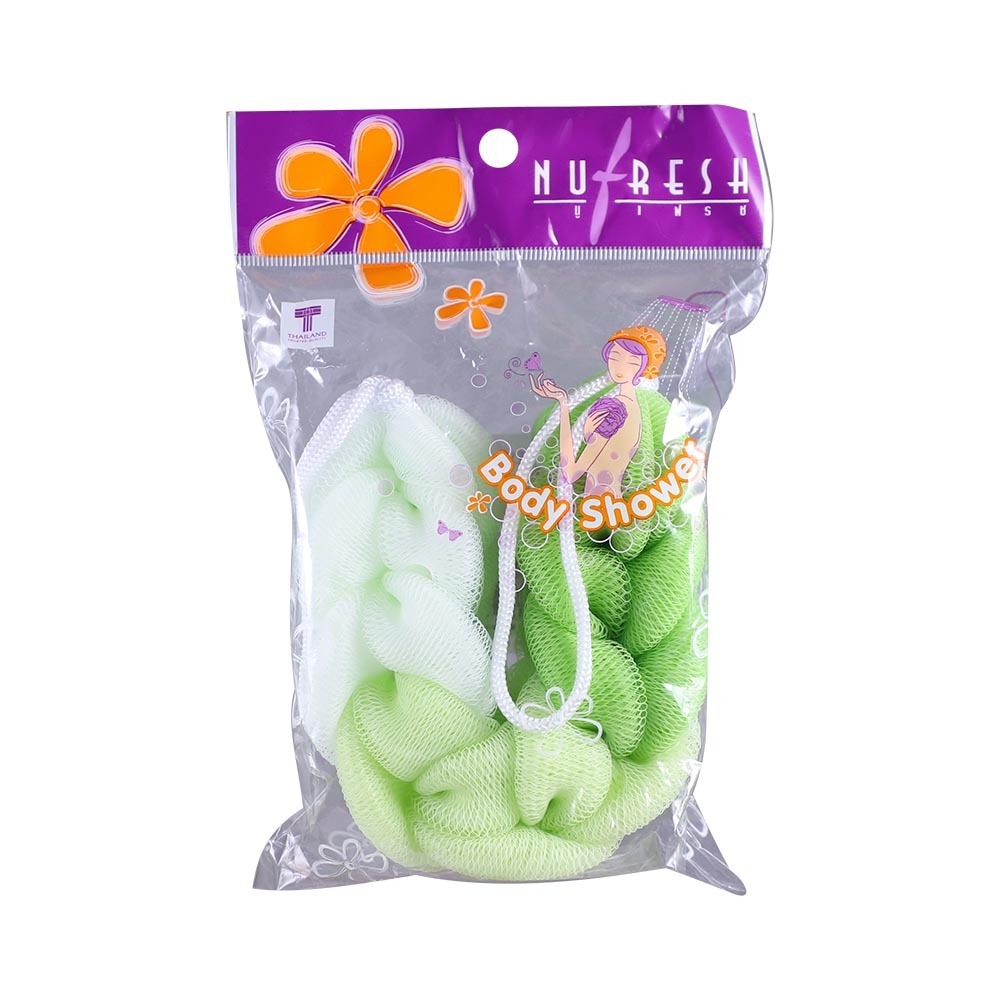 Nufresh Bath Strap Shower Sponge 60G (No.424-1)