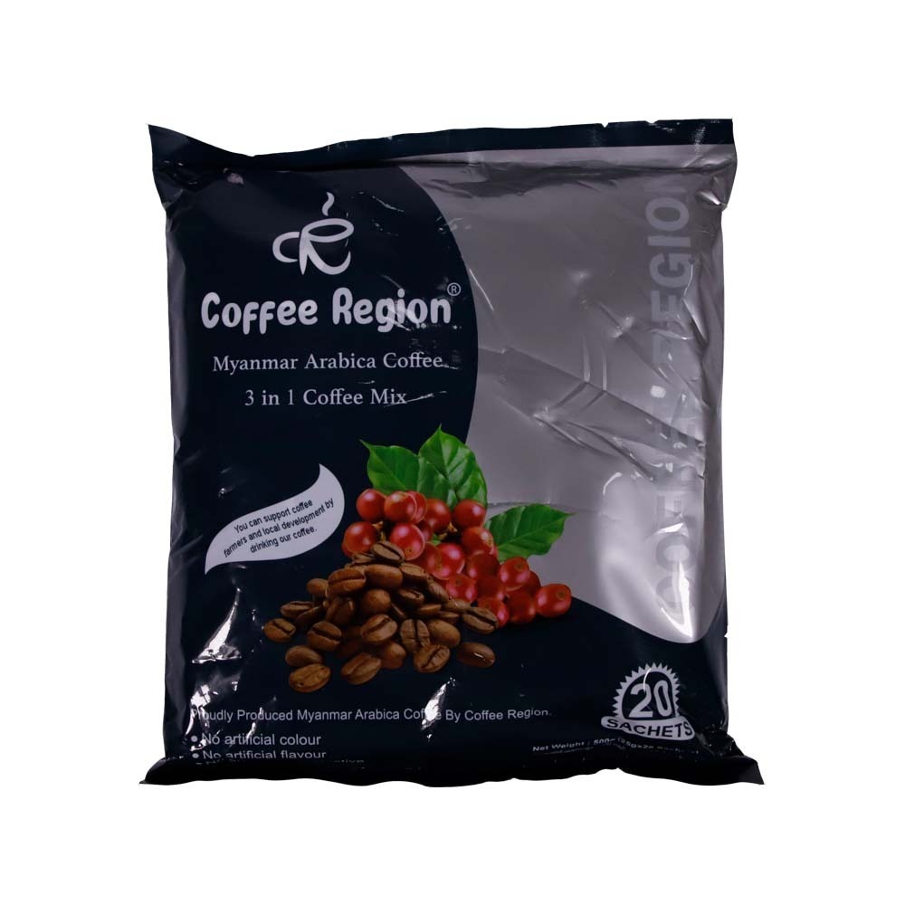 Coffee Region 3 in 1 Coffeemix 20PCS 500G