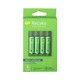 Gp Rechargeable AA Size 4PCS GPAASB421001
