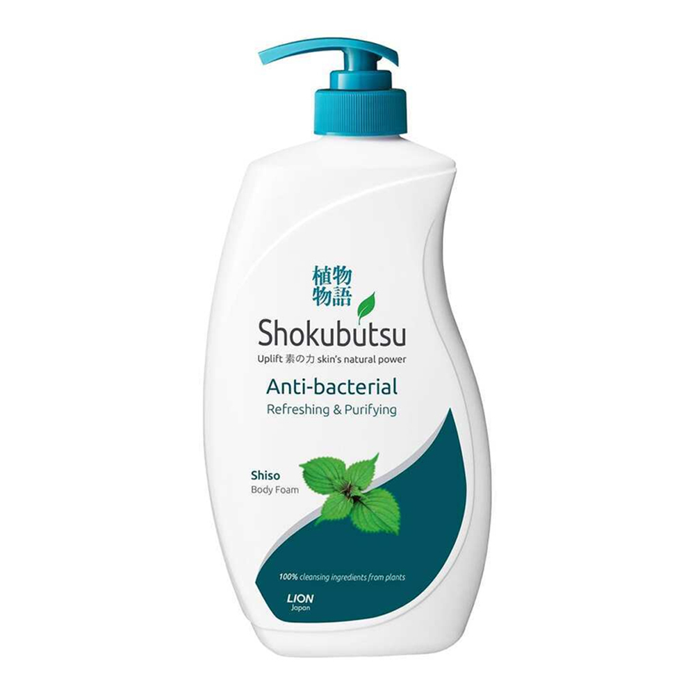 Shokubutsu Anti-Bacterial Refreshing & Purifying Body Shower Foam 900ML