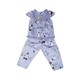 Bambi Baby Night Wear Silk Cotton One Set BAMBI_BABY05_3 Grey (5 Years)