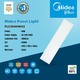 Midea LED Panel Light MDLPLC3S40W02 (4ft 4in x 1ft) ,6500K