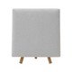 S & J's Double Bedsheet Light Grey Plain SJ-110