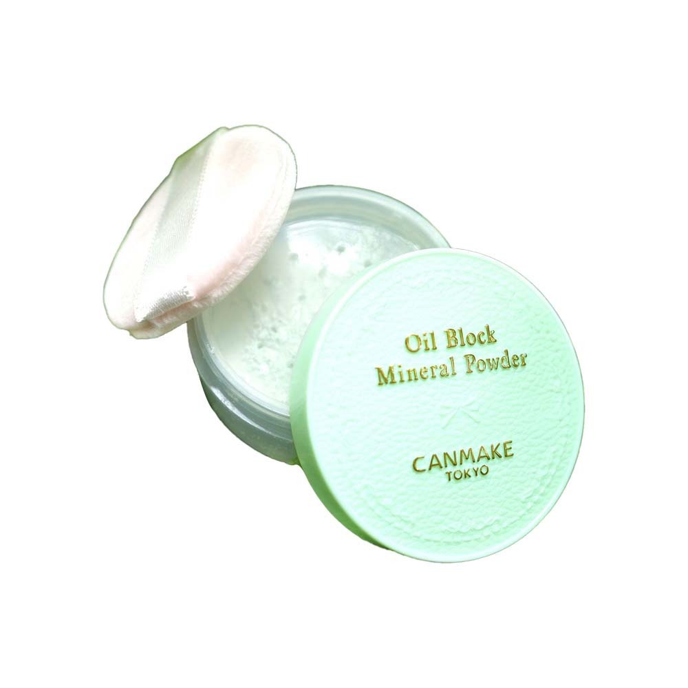 Canmake Oil Block Mineral Powder Fliffy Mint C01