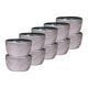 Uncle Gyi Traditional Silver Water Bowls Large 10PCS