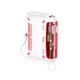 Konfulon J-30 (10000mAh Fast Charging 22.5W Built-in Cable Power Bank) + Lightning Cable White