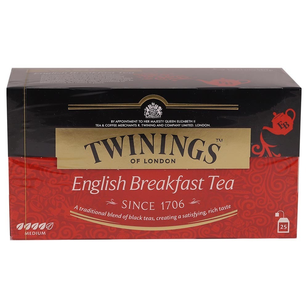Twinings English Breakfast Tea 50G 25PCS